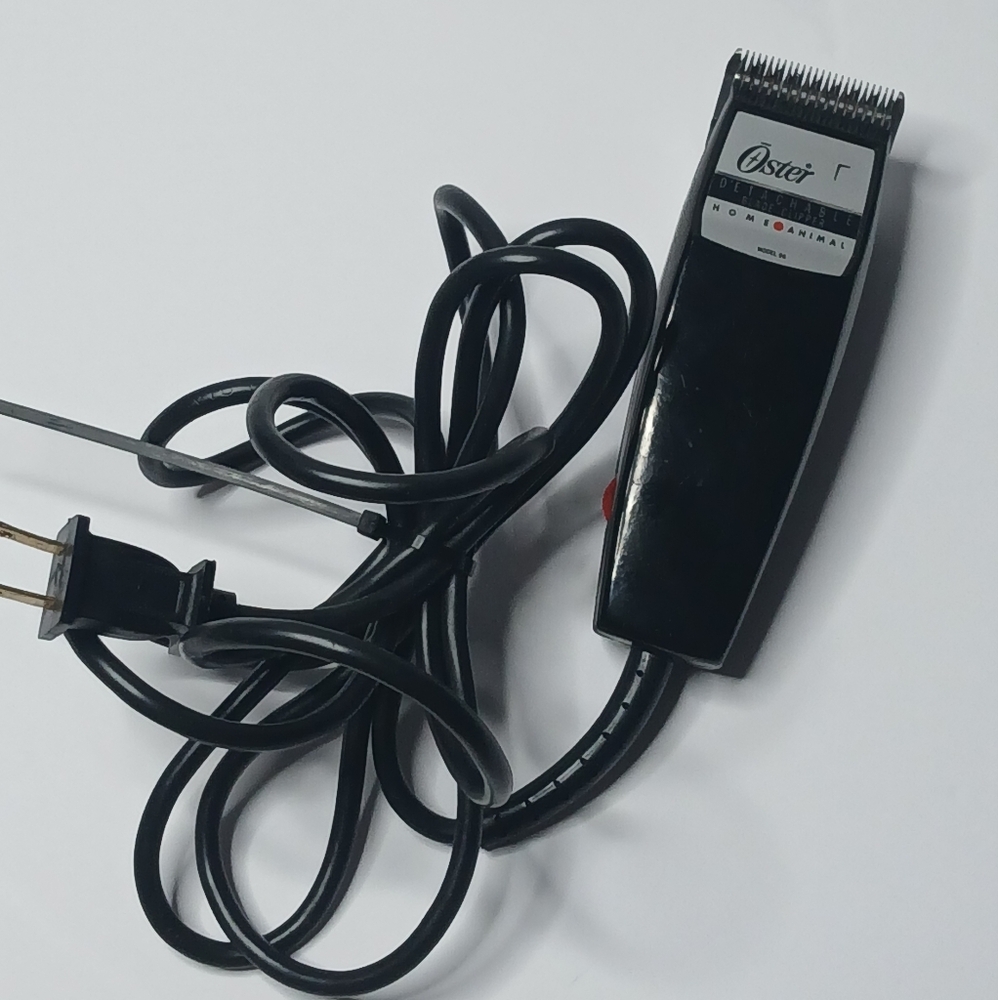 Oster 96-01E Home Animal Hair Clippers Medium‎ Blade Manual Made in USA